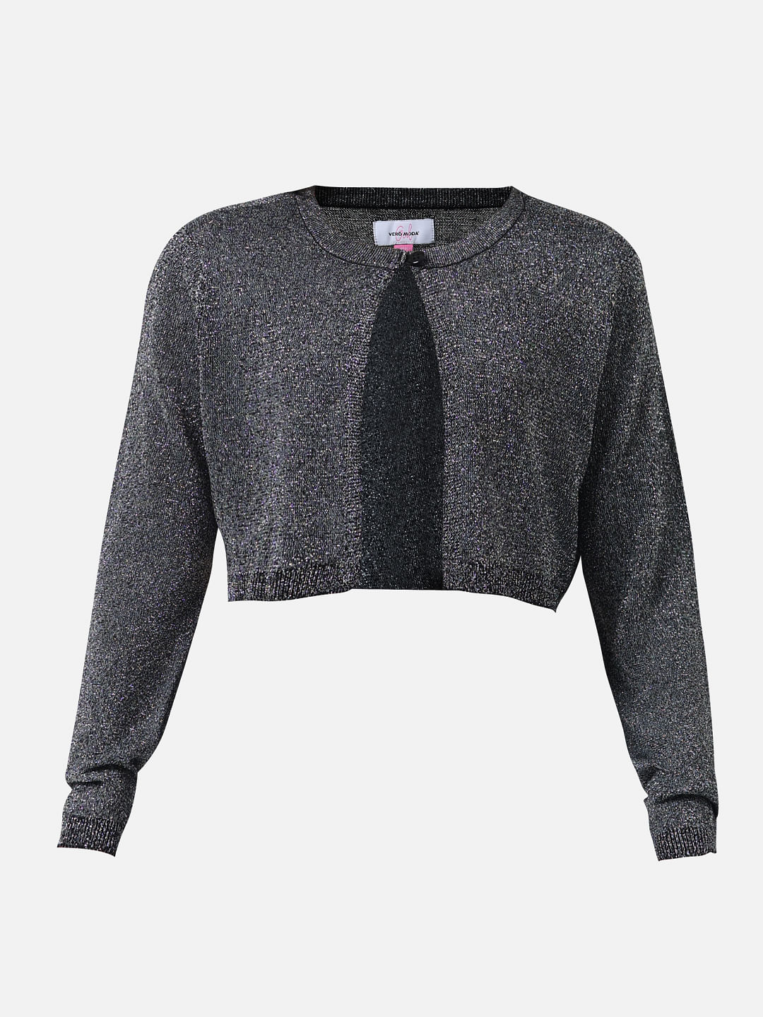 Black hotsell glitter cardigan