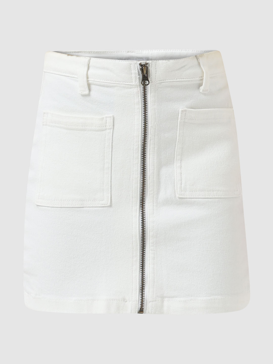 Need Your Attention Denim Maxi Skirt Set - White | Fashion Nova, Matching  Sets | Fashion Nova
