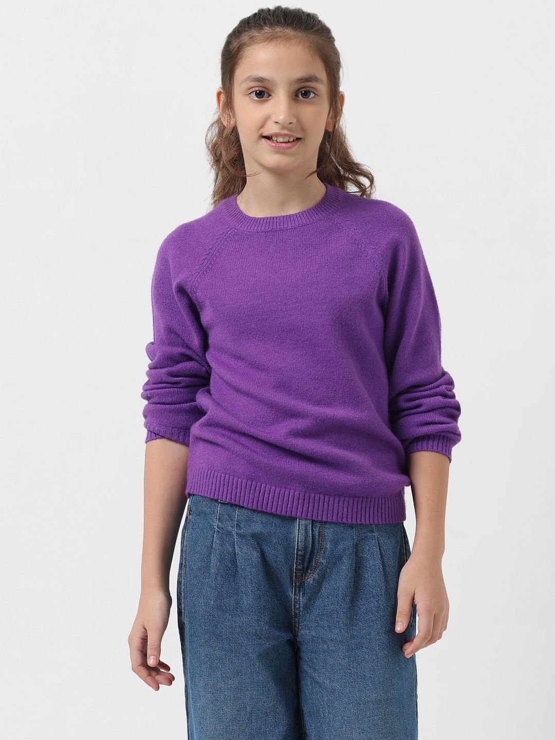 Girls hot sale purple jumper