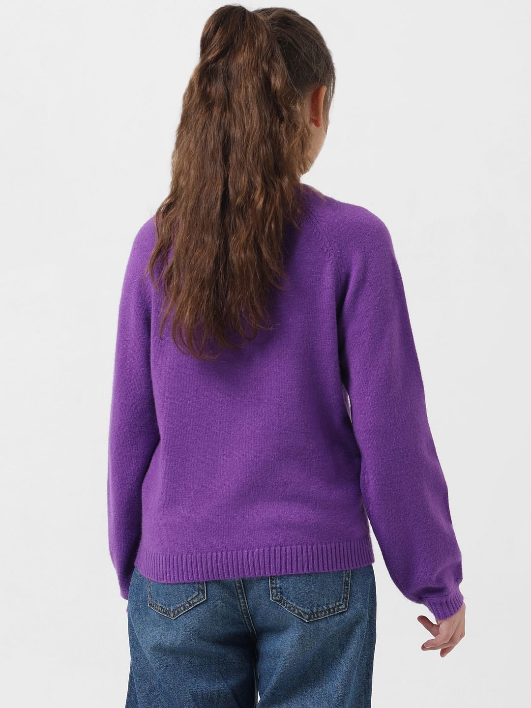 Dark hot sale purple sweater