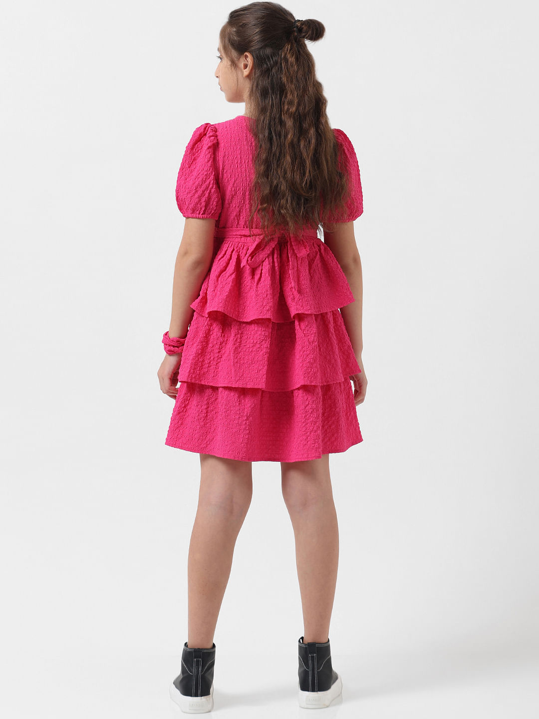 Buy Women Pink Solid Dress Online in India - Monte Carlo
