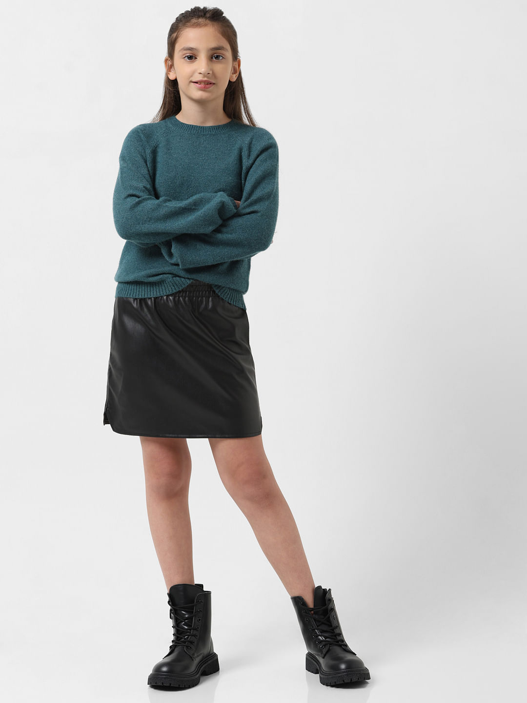 Black leather skirt 2025 7 little words