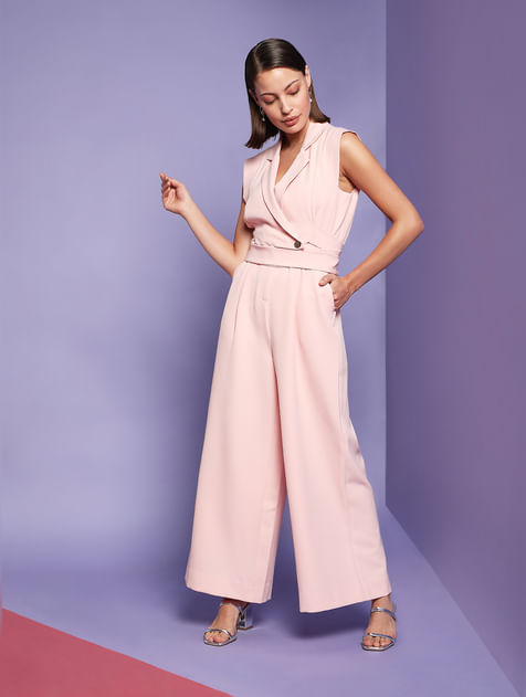 MARQUEE Pink Jumpsuit