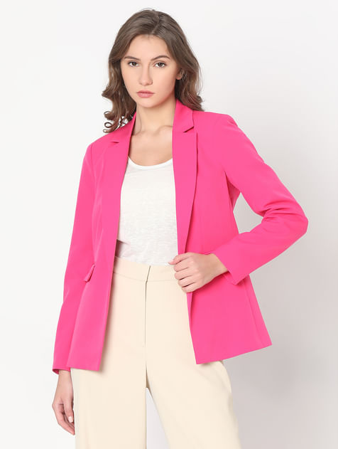 Pink Tailored Blazer