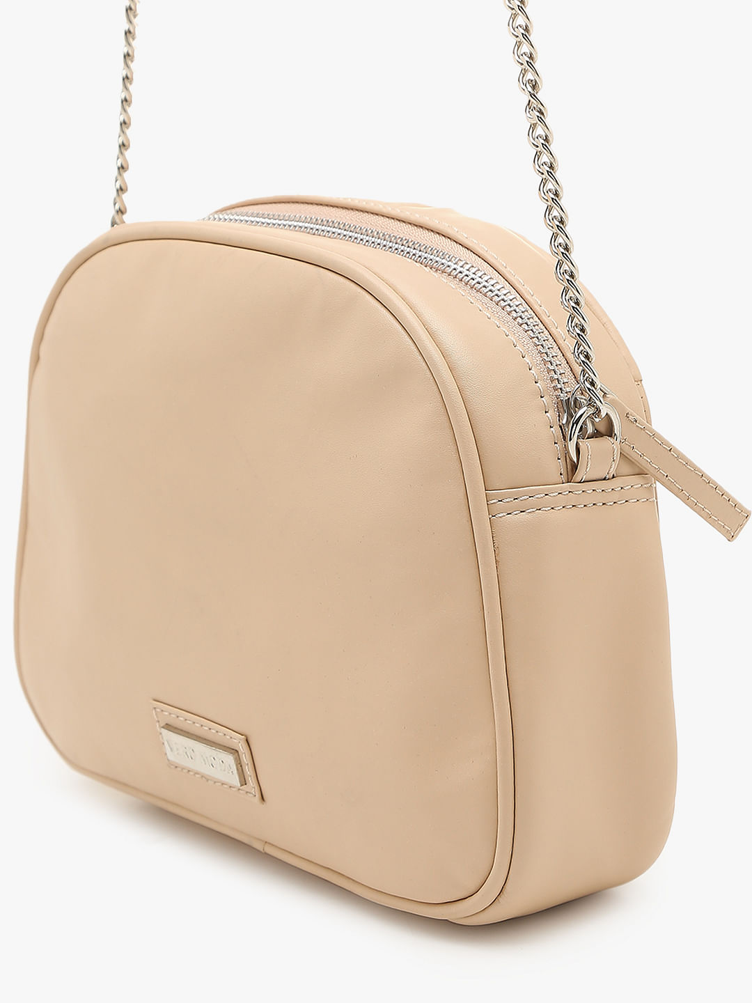 Beige quilted online bag