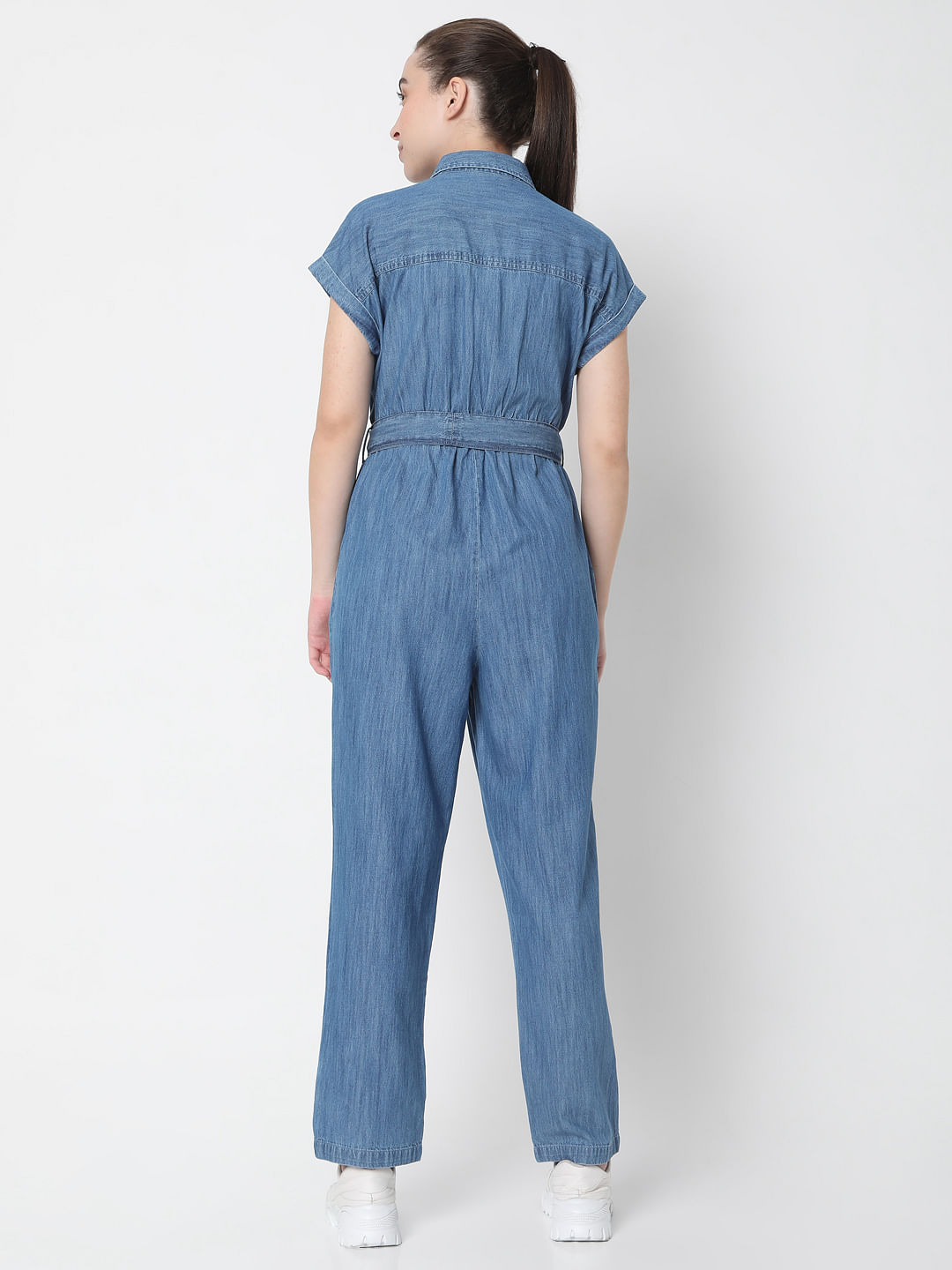 UND BAL COLLAR FRONT OPEN JUMPSUIT - limitlesspursuits.com