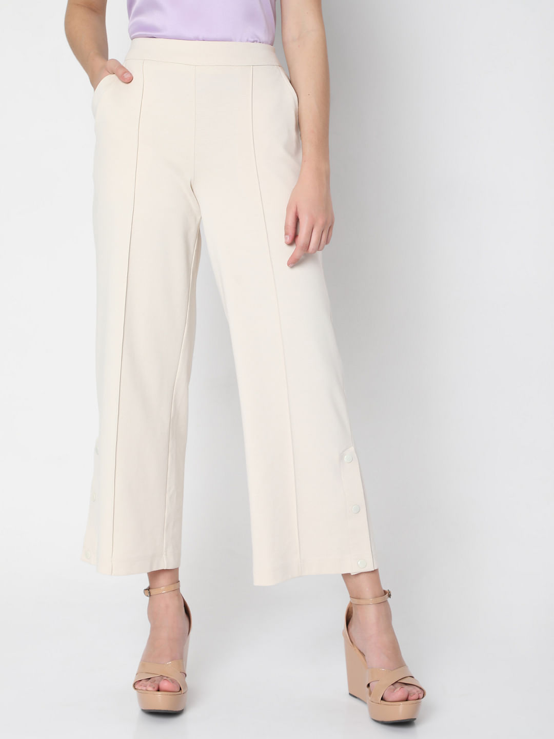 Vero moda clearance culotte beige