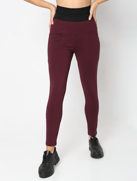 VALANDY High Waisted Leggings for Women Stretch India