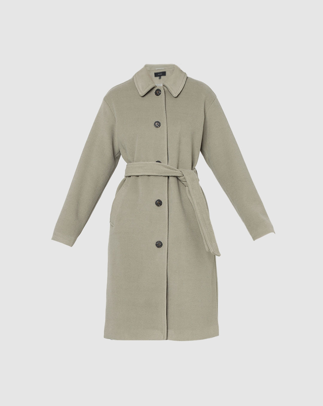 Grey Long Duster Coat for Women - VERO MODA