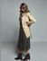 Beige Belted Trench coat