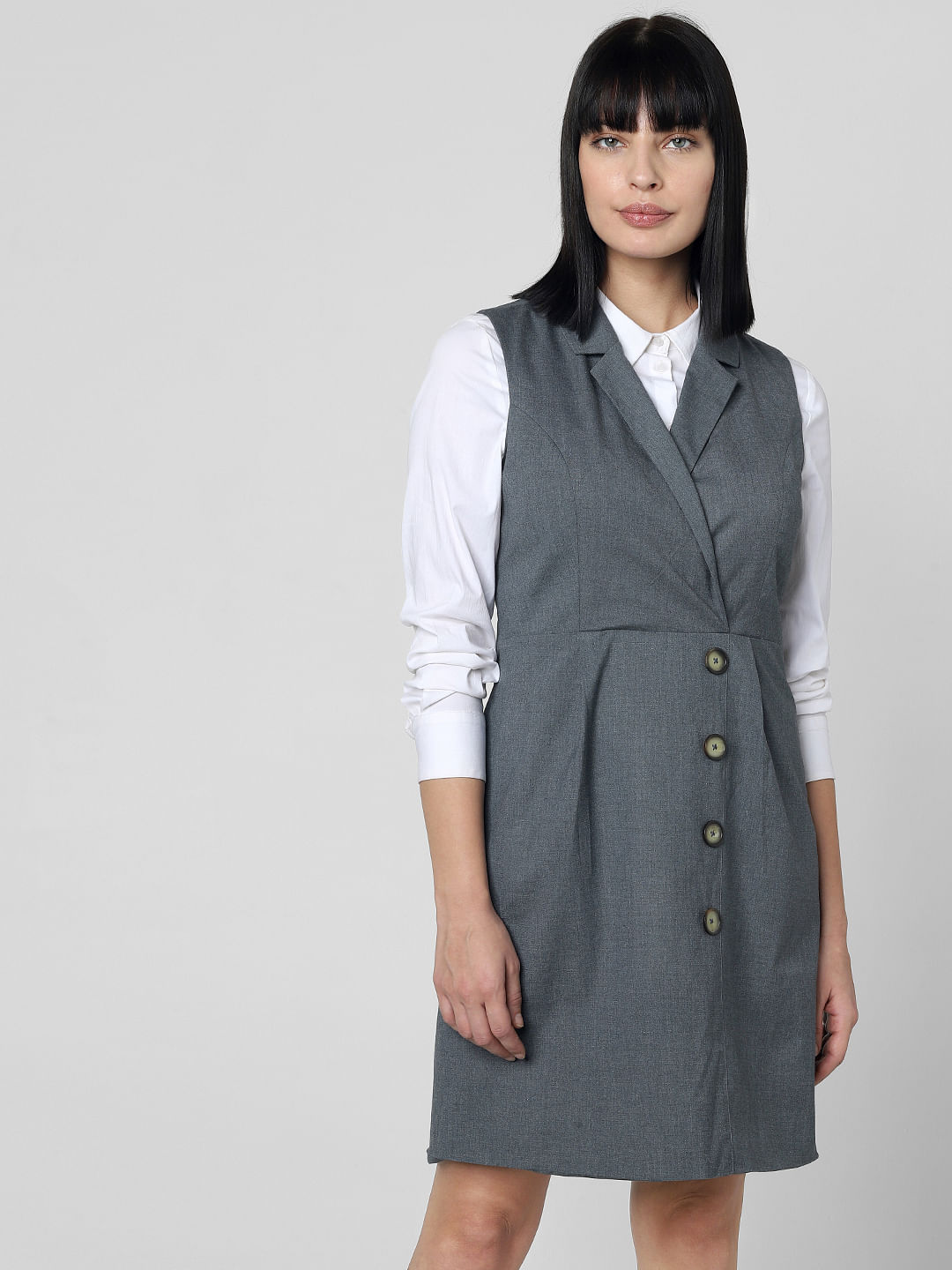 Women's Grey Maxi Dress Floral - 1Pc Set - Saras The Label | Maxi dress,  Grey maxi dress, Long maxi dress