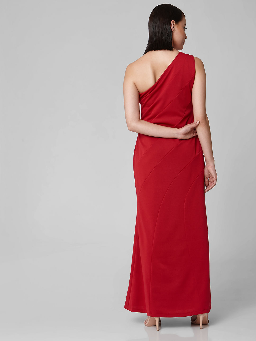 vero moda one shoulder dress