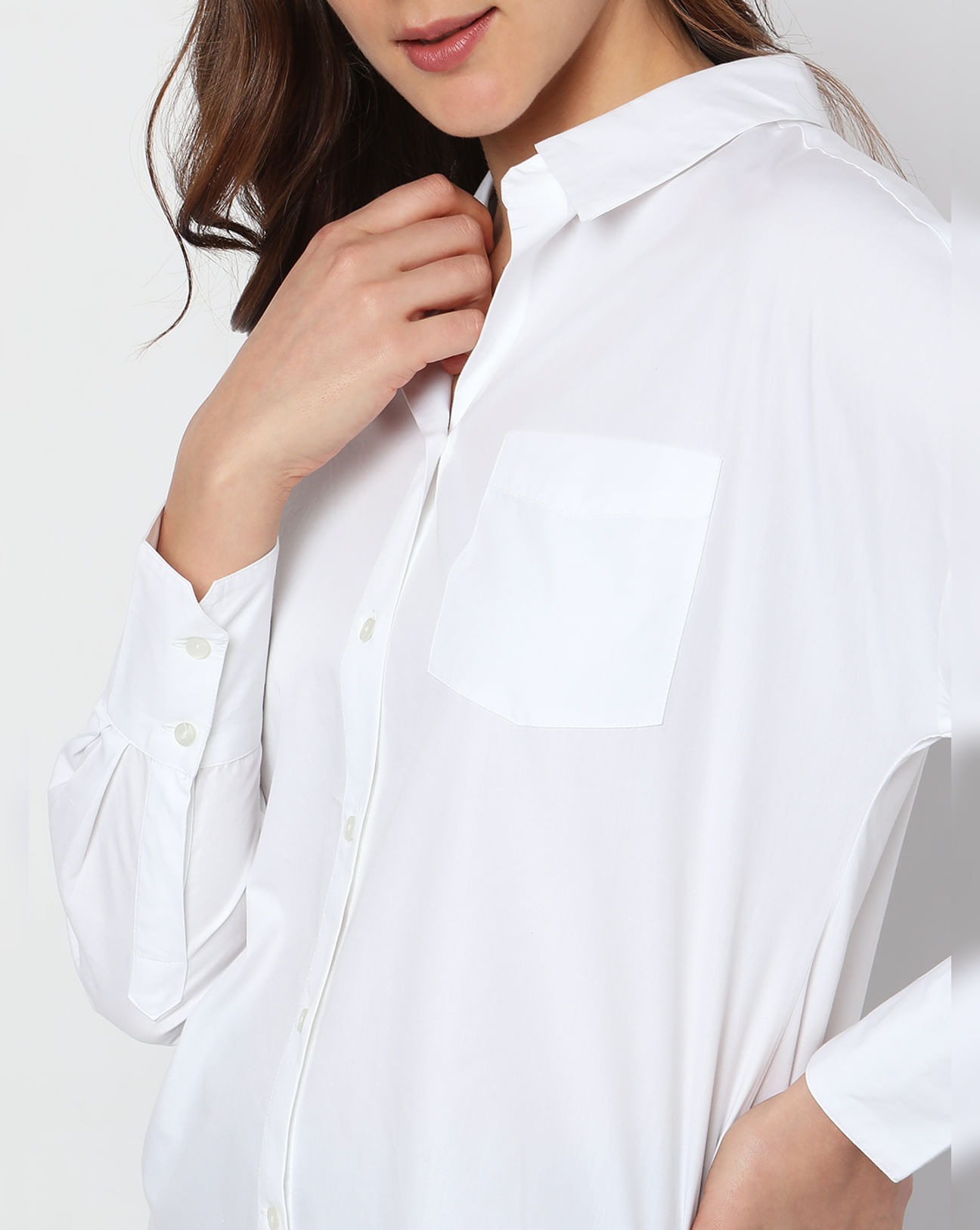 Buy White Formal Shirt For Women Online in India