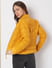 Yellow Short Puffer Jacket