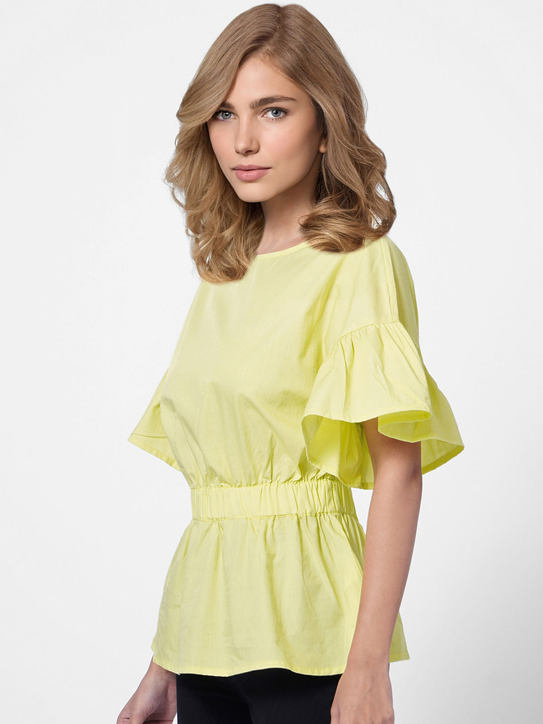 Vero moda yellow store top