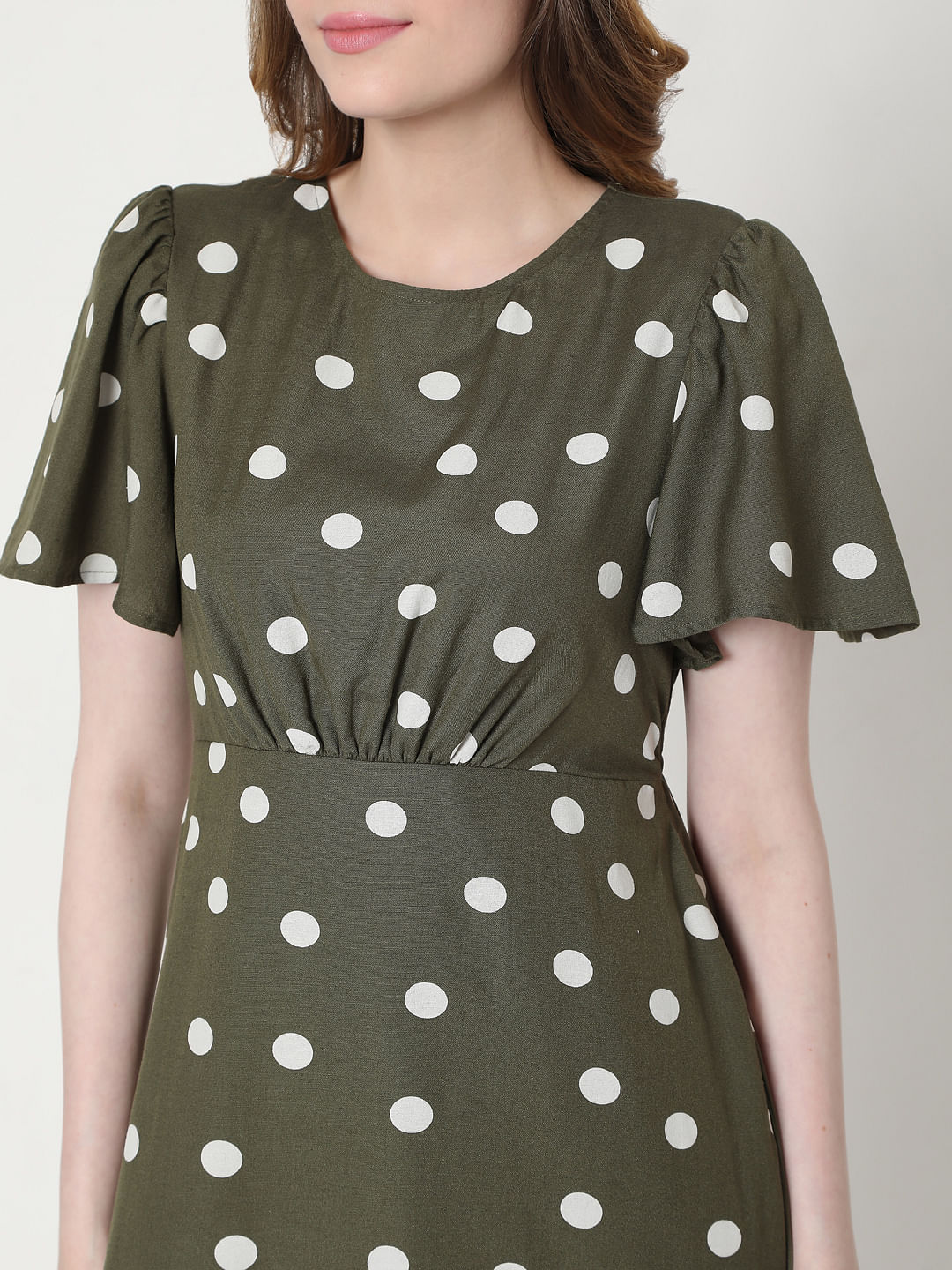 country road polka dot dress