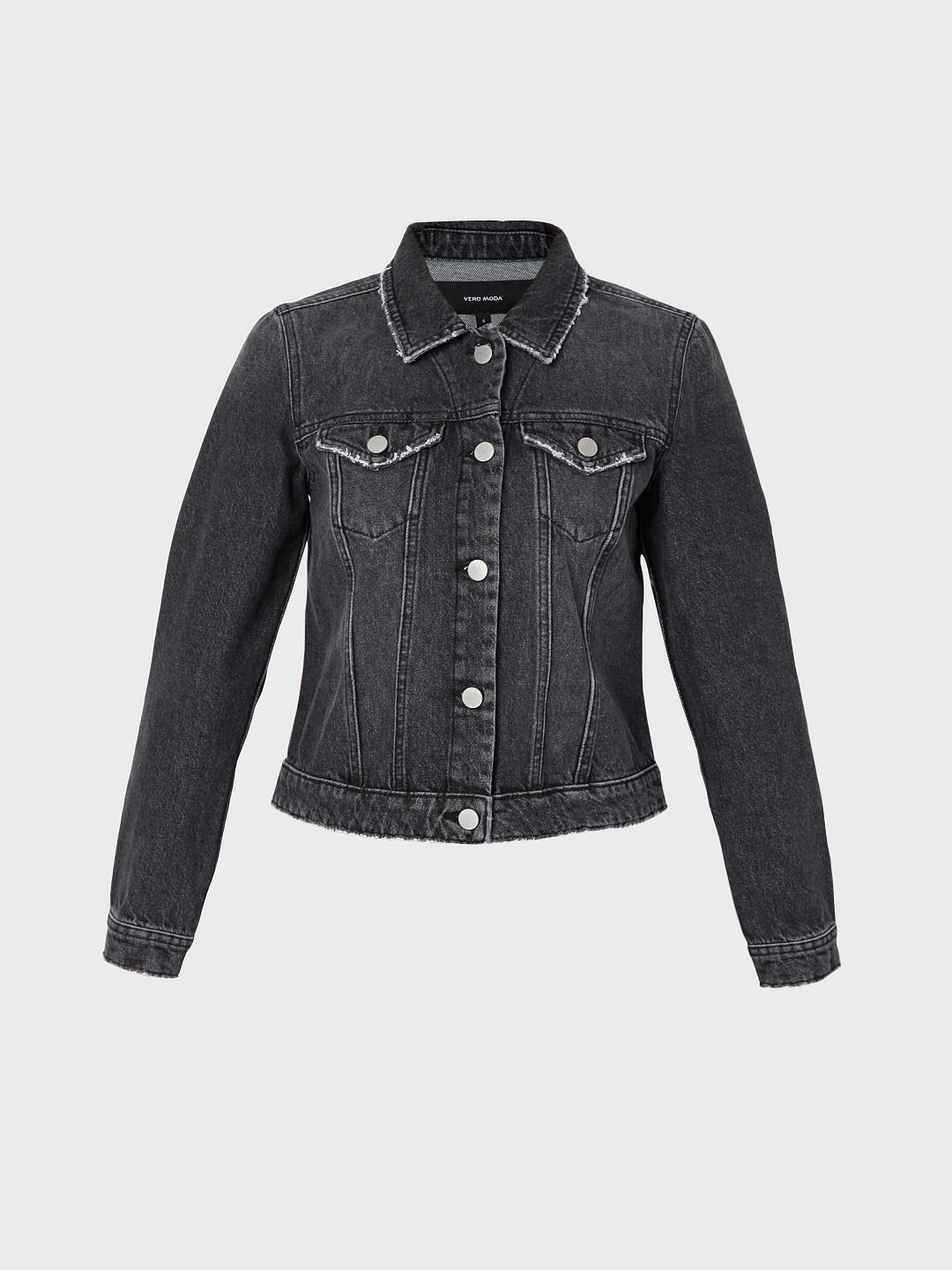 Dead Vintage Washed Black Denim Jacket In Vintage Fit, $23 | Asos |  Lookastic