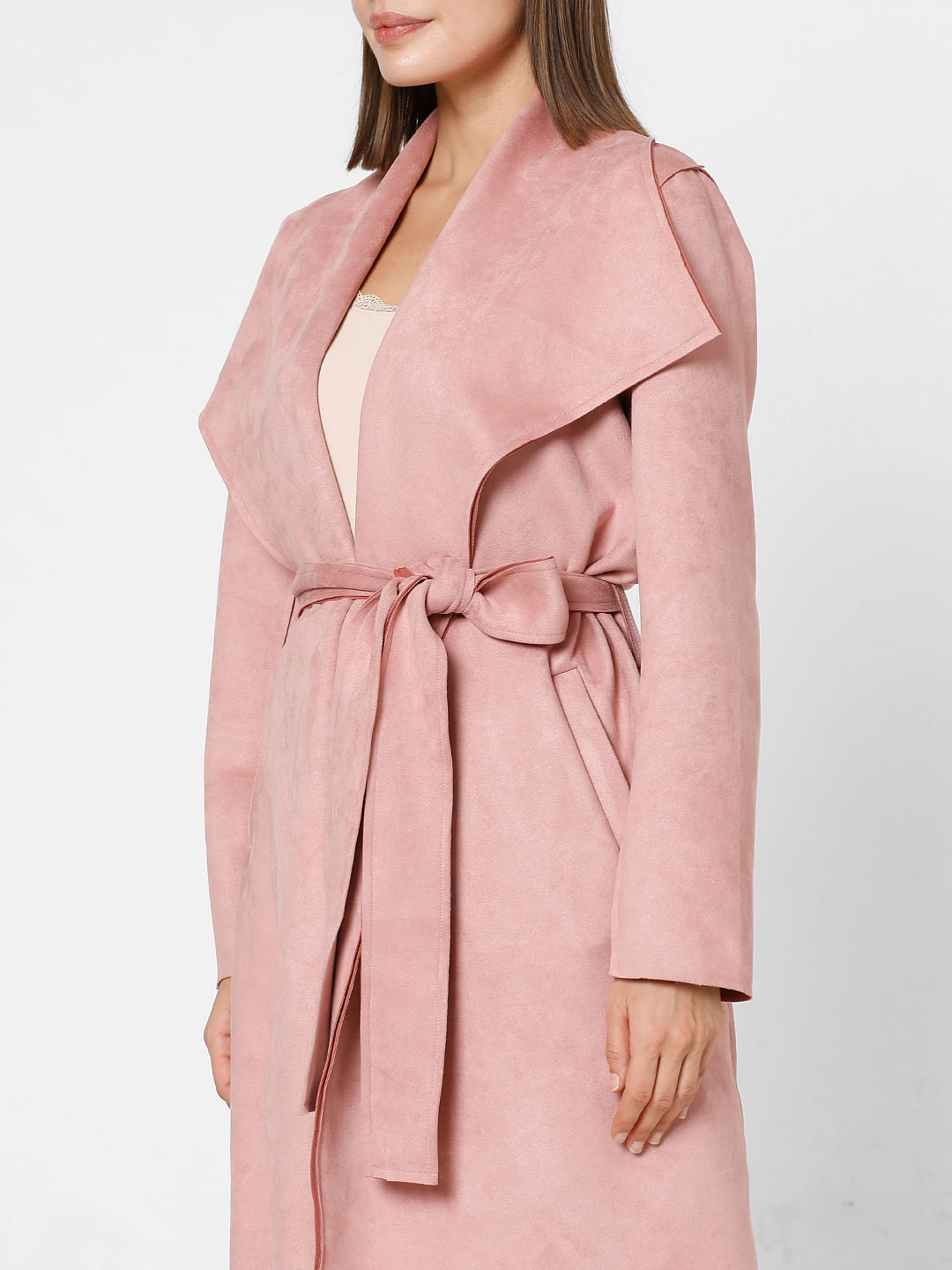 Dusty pink hotsell suede jacket