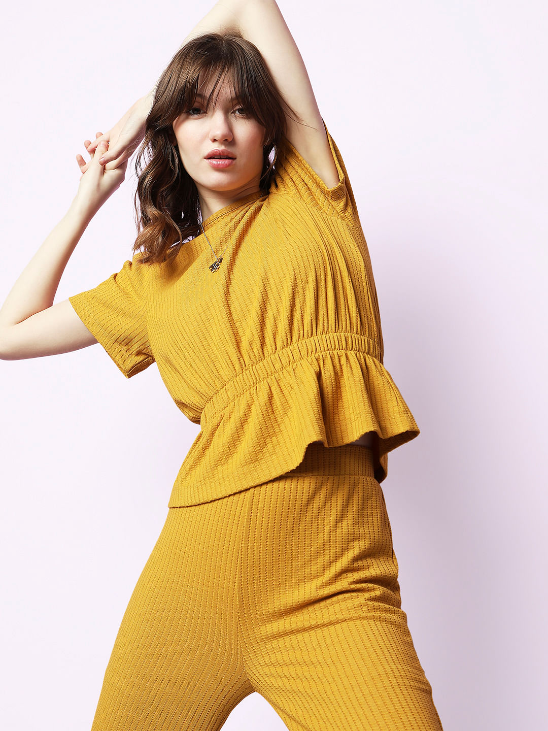 Buy Yellow Tops & T-Shirts for women online in India