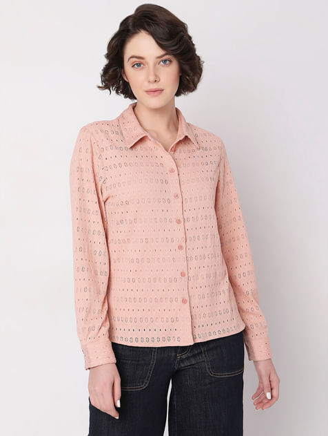 Pink Knitted Shirt