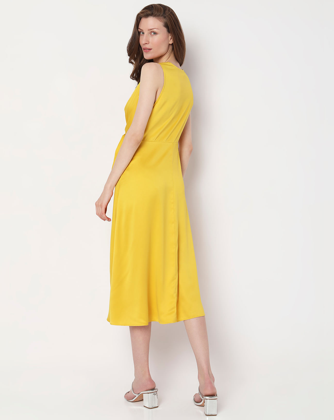 Shop Textured Sleeveless Dress Shaper Online