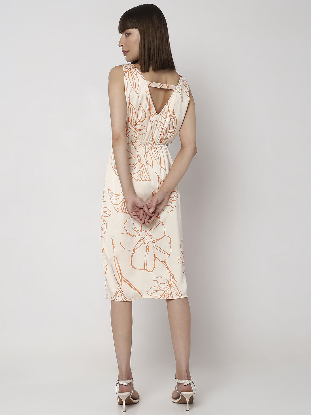 Peach hotsell shift dress