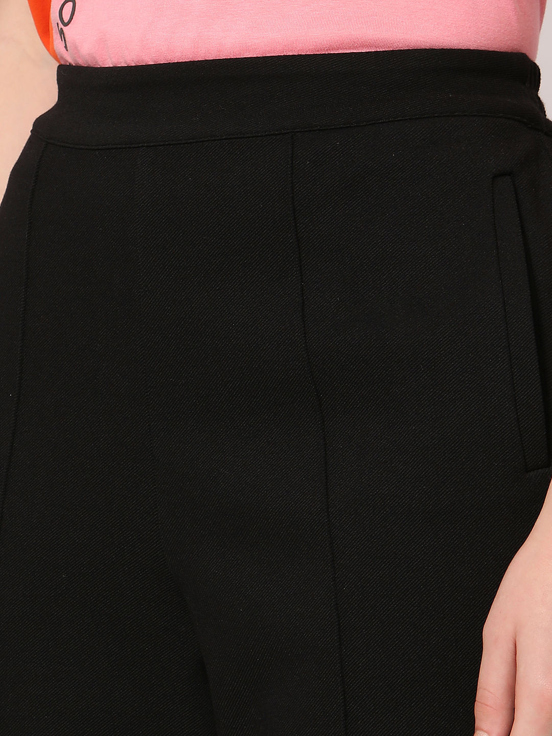 Straight-Leg | Classic Dress Pant Yoga Pant (Black) | Betabrand