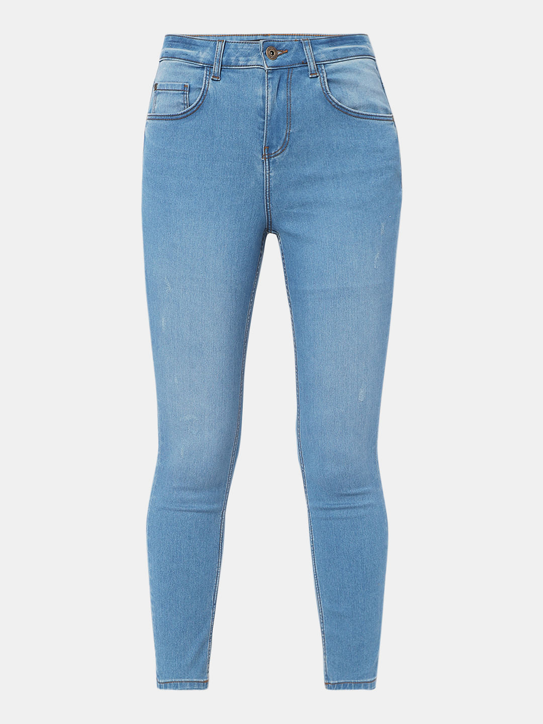 NEVADA Skinny Fit Jeans In Light Blue | DML Jeans