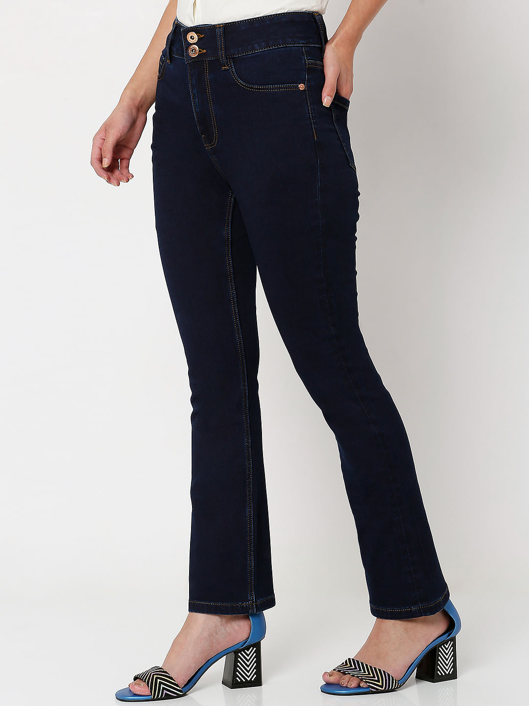 PajamaJeans® High-Waist Bootcut Jeans in Bootcut | PajamaJeans