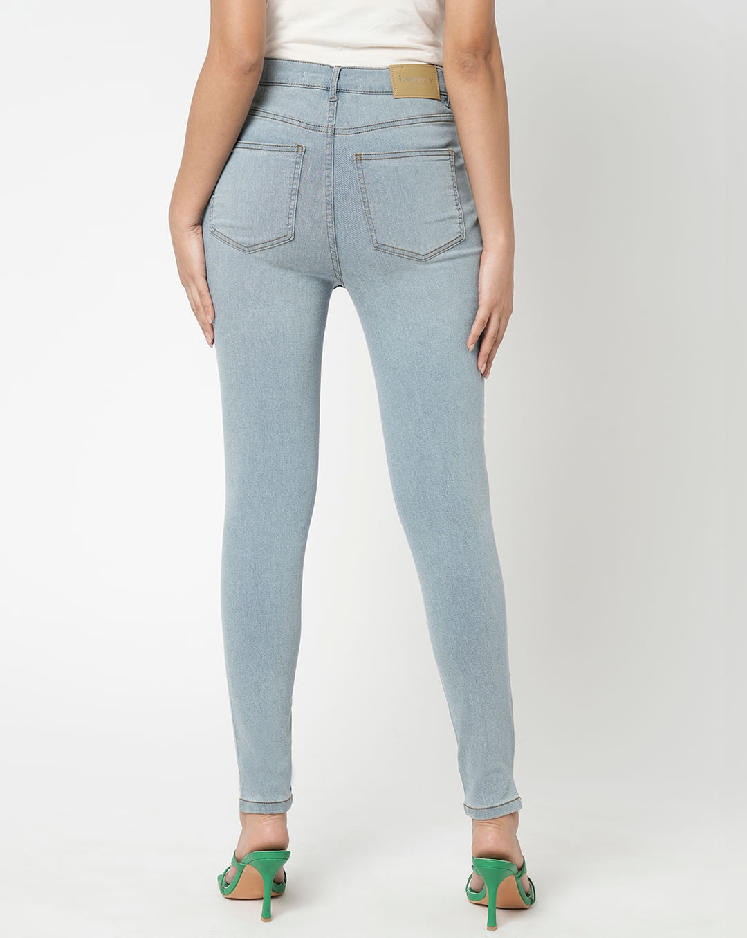 JDY by ONLY Dark Blue High Rise Skinny Fit Jeggings