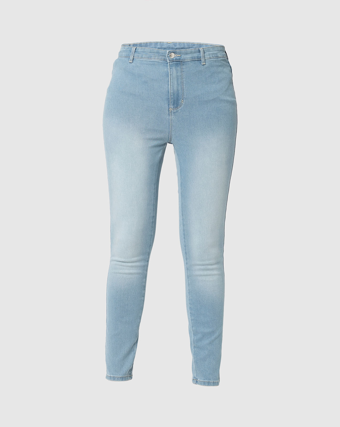 i.scenery BY VERO MODA Light Blue High Rise Wendy Skinny Fit Jeans
