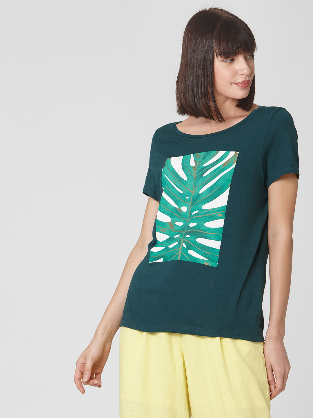 dark green t shirt womens