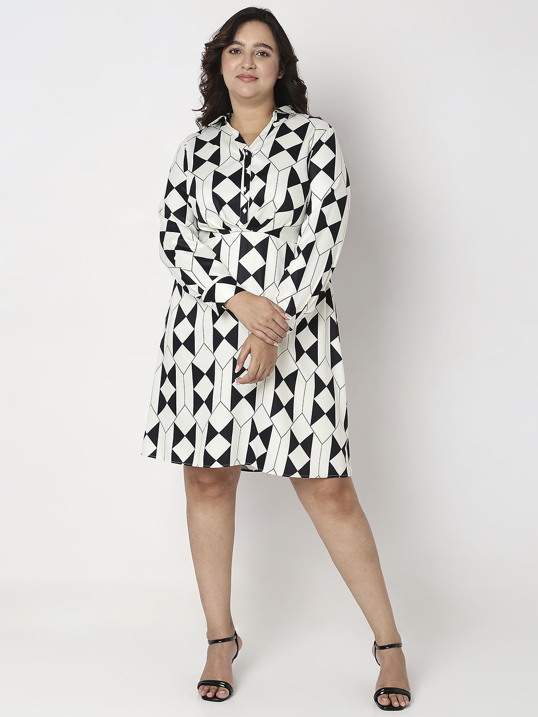 Shirt dress cheap curve