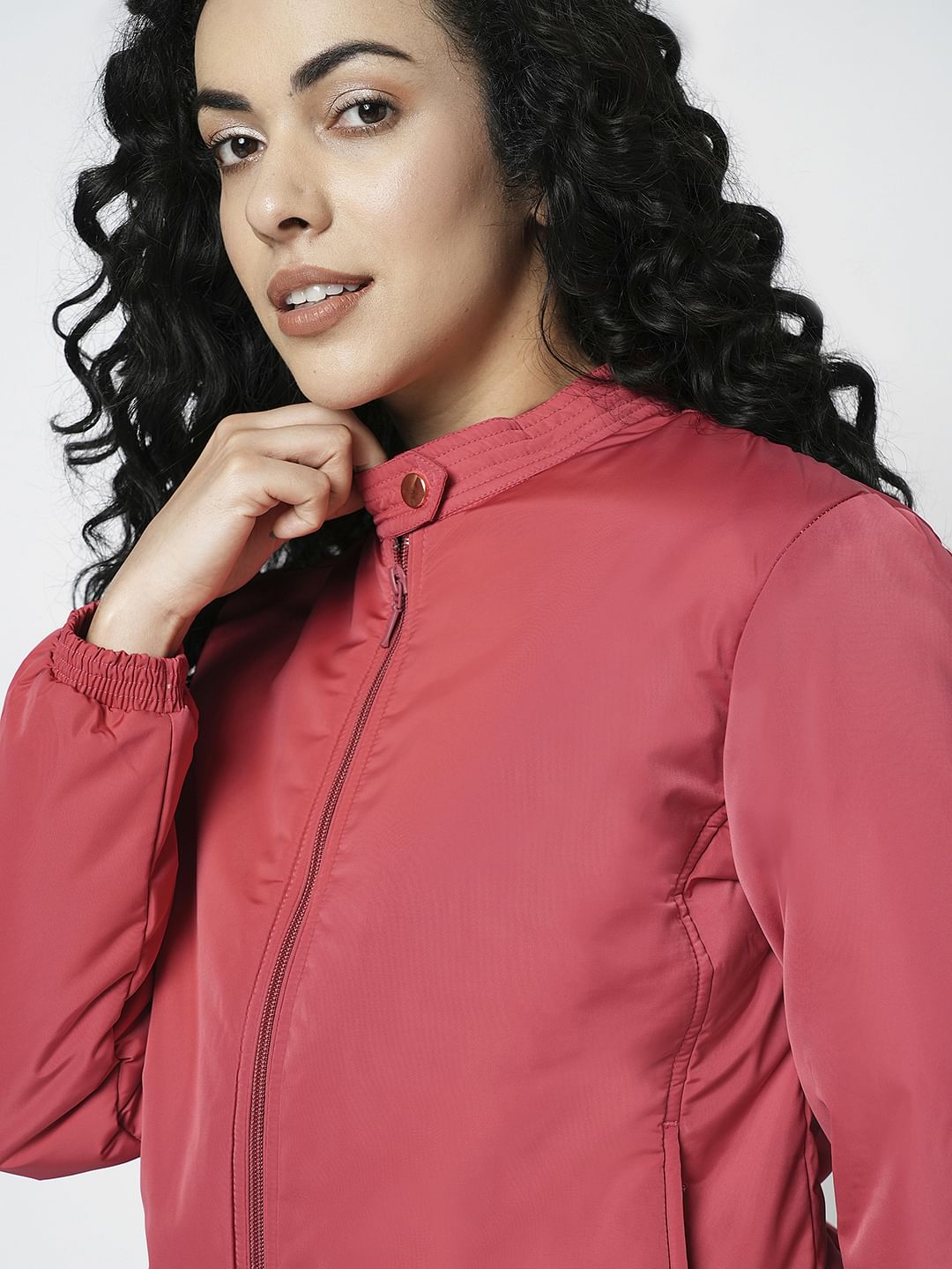 Vero moda red on sale jacket