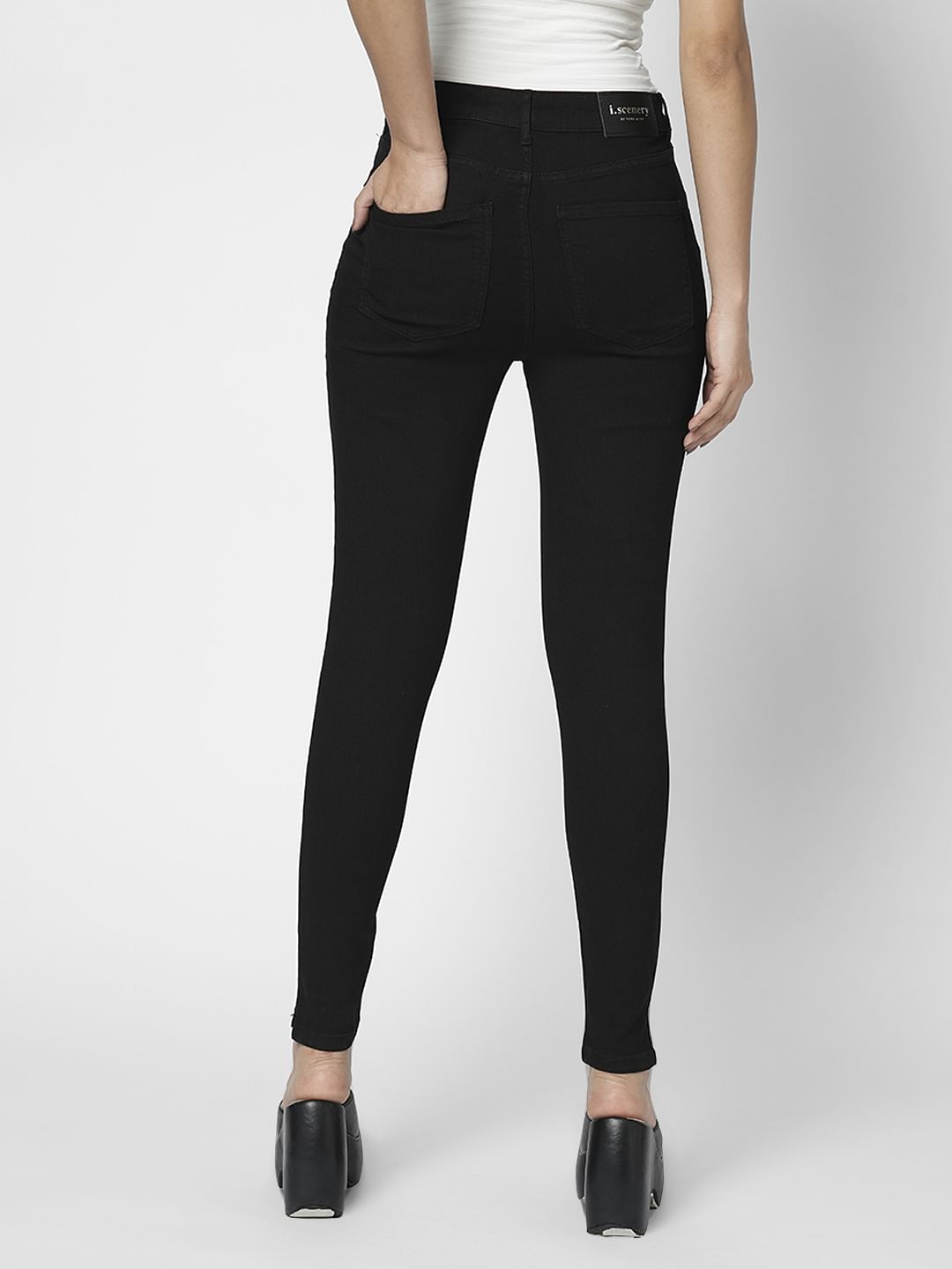 Black skinny jegging sale