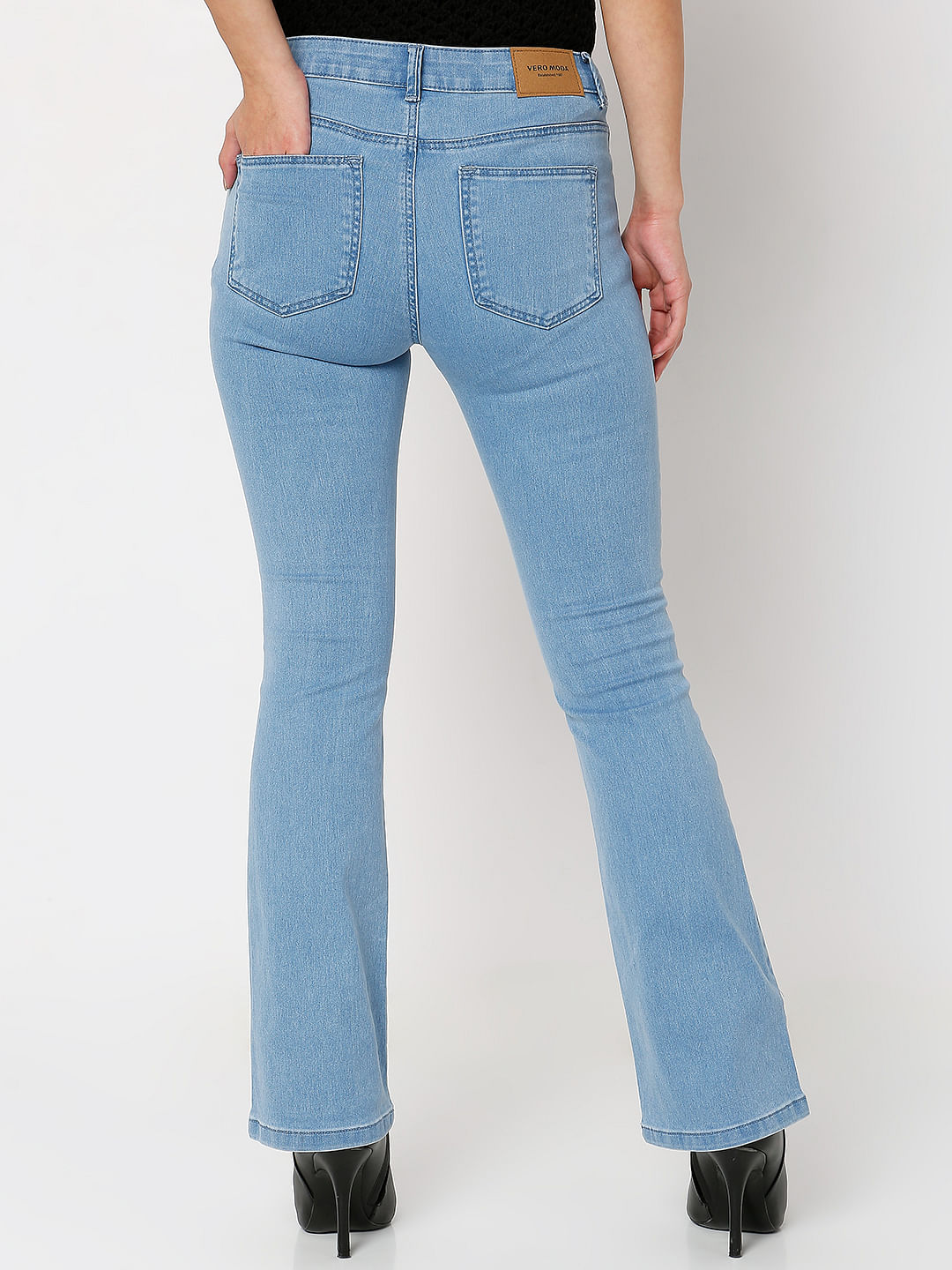 Buy Highlander Indigo Bootcut Stretchable Jeans for Men Online at Rs645   Ketch