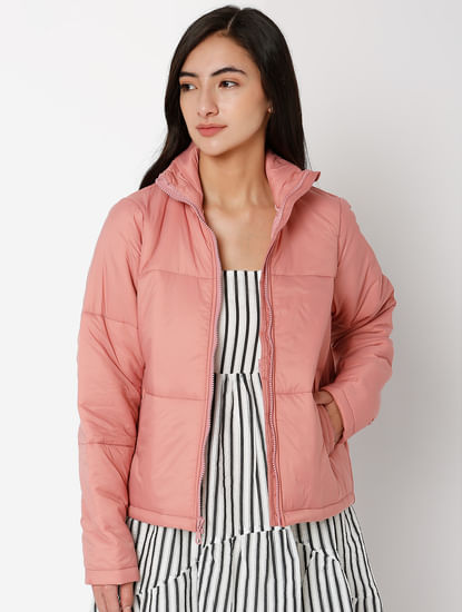 Pink Short Padded Jacket