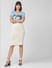 Off-White High Rise Knit Pencil Skirt