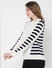 Monochrome Striped Pullover
