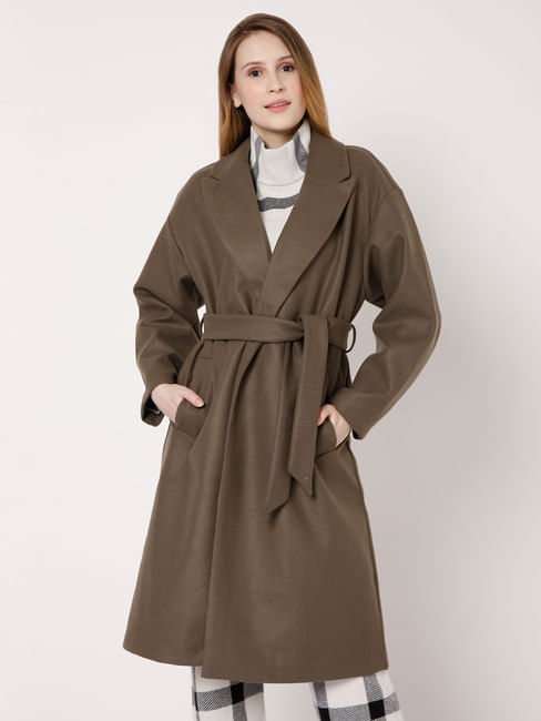 Grey Long Winter Coat