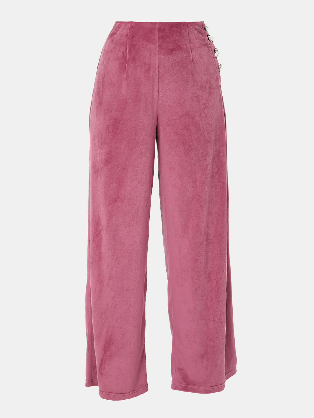W Dark Pink Solid Salwar Pants, Size-M - (21MAF61172-920110) in Ludhiana at  best price by Simran SILK Store - Justdial