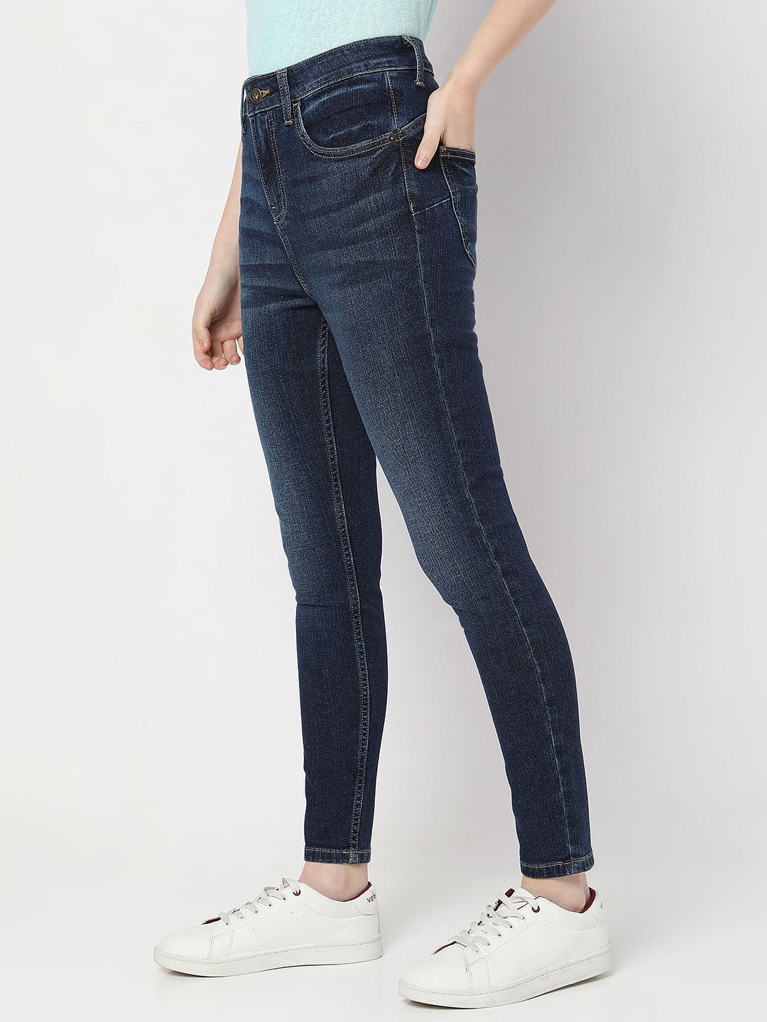 Wax Jean Women's Butt I Love You Push Up High Rise Skinny Denim Jeans –  I-Max Fashions