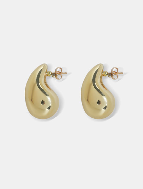 Golden Teardrop Earrings