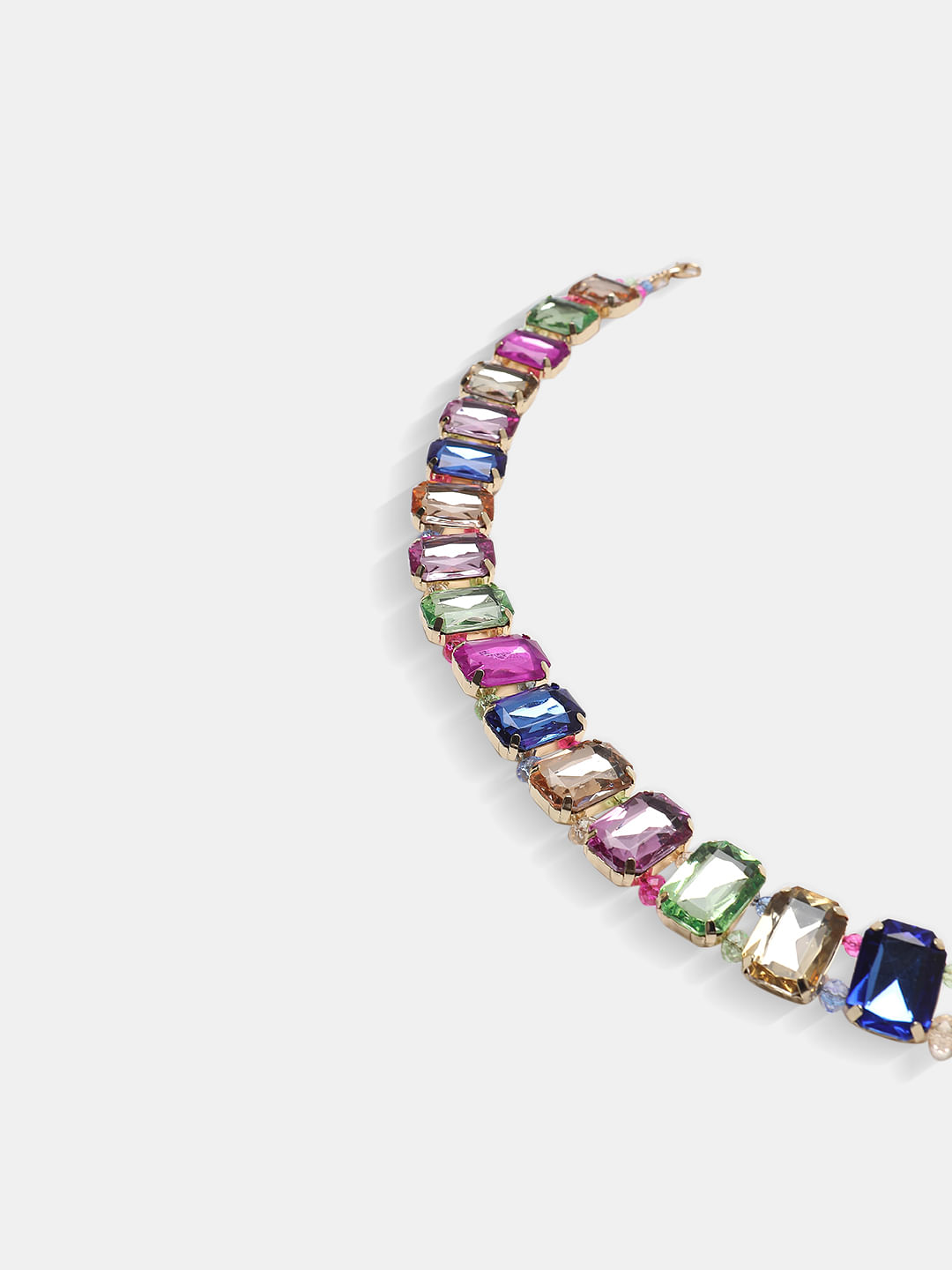 Color Me Brightly - Multi-Gemstone Necklace – Breathe Autumn Rain Jewelry