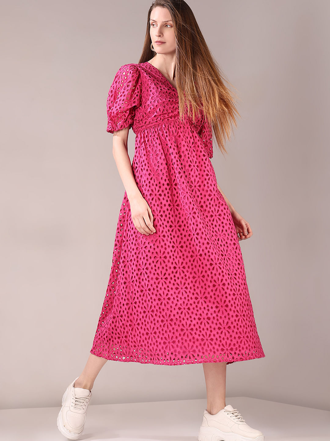 Pink villa clearance dresses