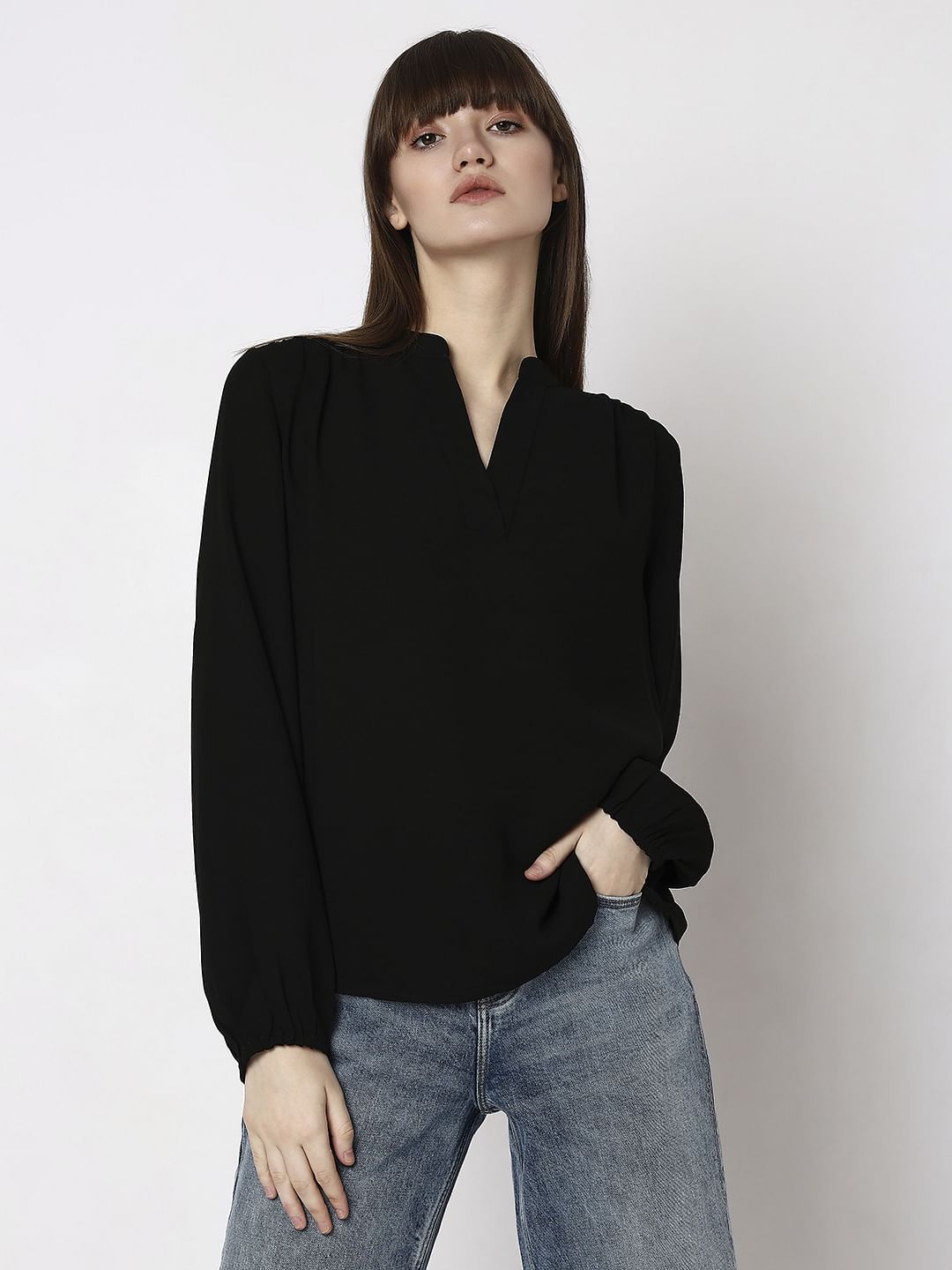 Vero moda discount v neck top