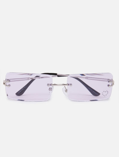 Lilac Frameless Sunglasses