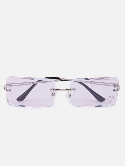 Lilac Frameless Sunglasses