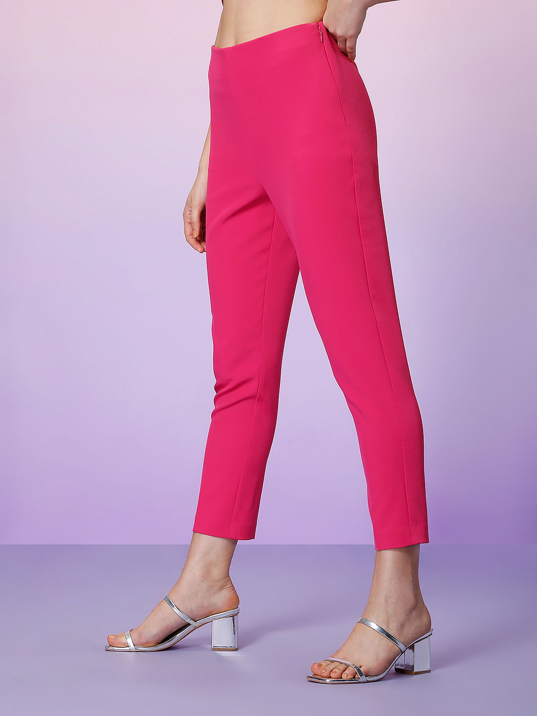 Biba | Julien Macdonald Tailored Trousers | Pink | House of Fraser