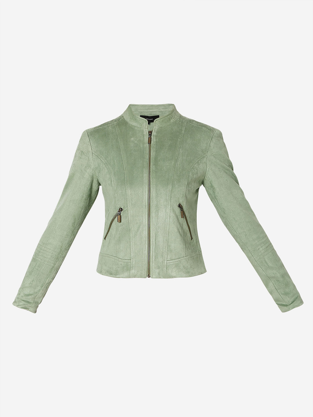 Vero moda clearance green suede jacket